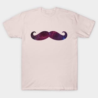 Galaxy Mustache T-Shirt